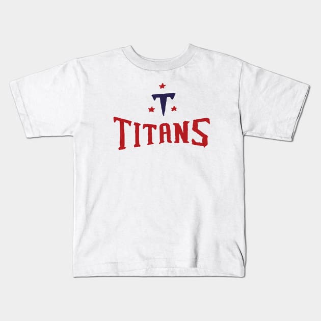 Tennessee Titaaaans 14 Kids T-Shirt by Very Simple Graph